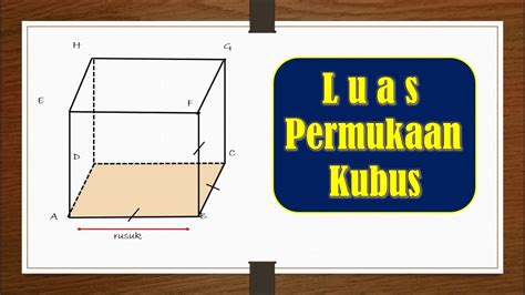 Cara Menghitung Luas Permukaan Kubus - IMAGESEE