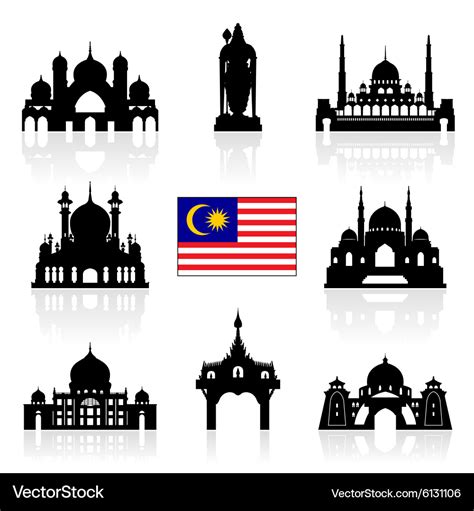 Malaysia icon Royalty Free Vector Image - VectorStock