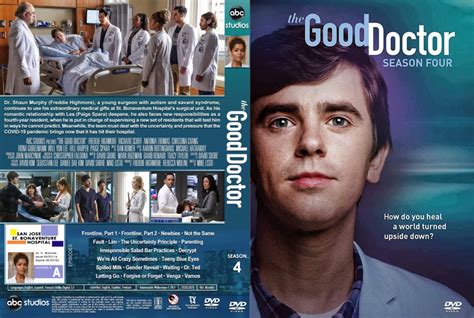 The Good Doctor - Season 4 R1 Custom DVD Cover & Labels - DVDcover.Com