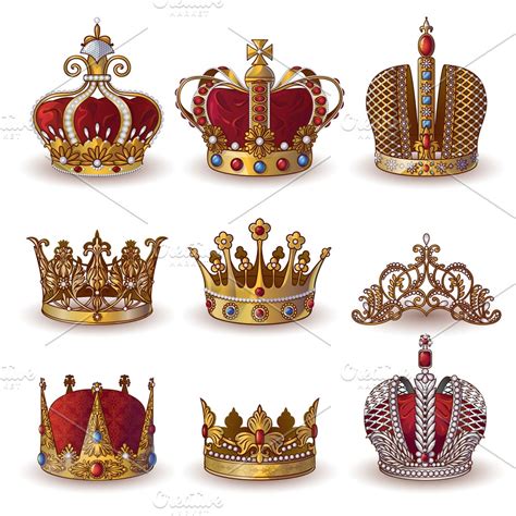 Royal Crowns Collection ~ Icons ~ Creative Market