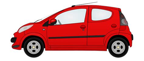 Little red car - Openclipart