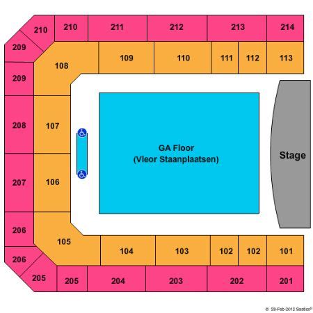 Ziggo Dome Tickets and Ziggo Dome Seating Chart - Buy Ziggo Dome ...