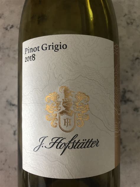 J. Hofstätter Pinot Grigio « Italy « Drink Wine With Me