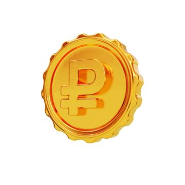 Russian Ruble Symbol In Golden, Exchange, Russian, Legal PNG and Vector ...