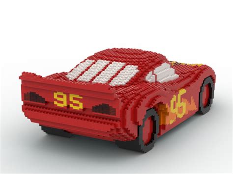 LEGO MOC Lightning McQueen by Ben_Stephenson | Rebrickable - Build with ...