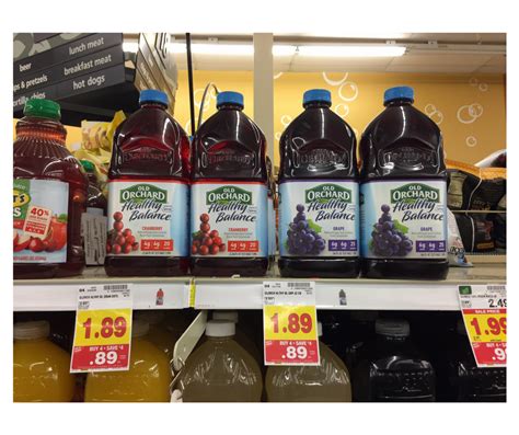 Old Orchard Juice as low as $.64 - Kroger Couponing