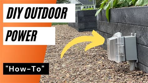 How To Install Outdoor Power Outlet at John Powers blog