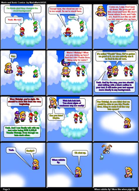 Mario and Sonic Comics Page 9 by MarioMario54321 on DeviantArt