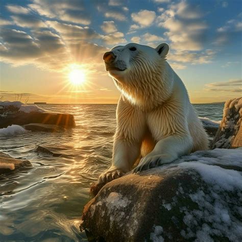 Polar bear wild life photography hdr 4k 30702050 Stock Photo at Vecteezy