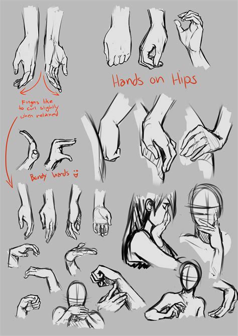 Relaxed hands by moni158 on deviantART | Hand drawing reference, Art reference, Drawing reference
