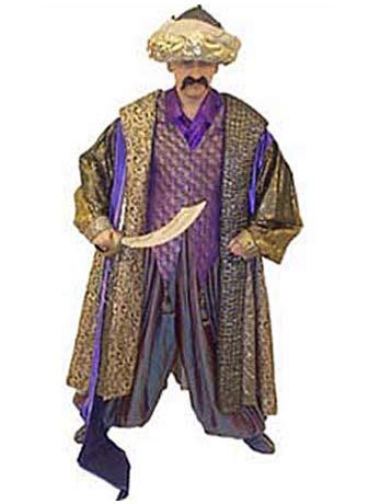 Ali Baba Costume - Fancy Dress Period Costumes Fancy Dress Costume Blue Sheik Arabian Ali Baba M ...