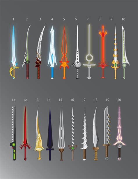 100 Fantasy Swords