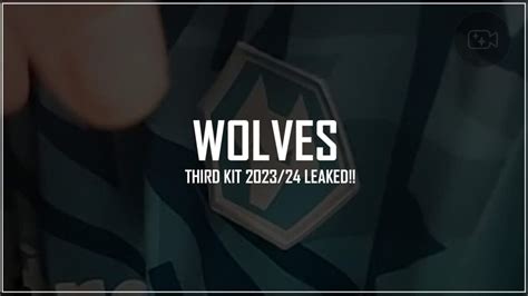 Wolves third kit for 2023/24 season LEAKED!