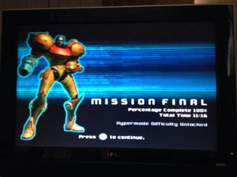 Finished Metroid Prime so many times, first time finishing it 100% ...