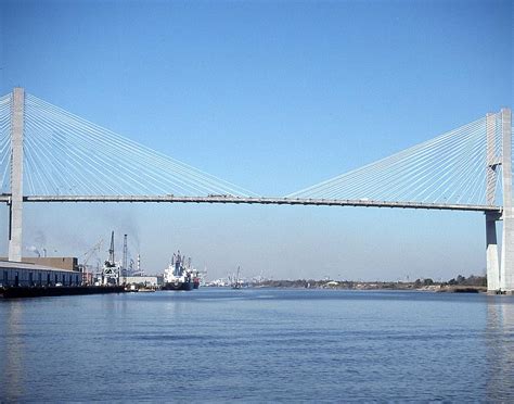 Savannah River Bridge Photograph by Herbert Gatewood - Fine Art America