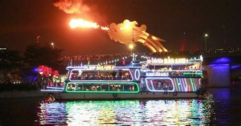 Danang River Cruise w or w/o Dragon Bridge Fire and Water | GetYourGuide