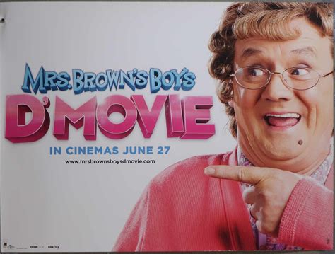 Mrs Brown's Boys, D'movie Original Movie Poster UK quad 40"x30" - Simon ...