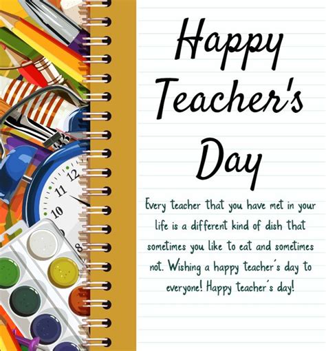 100 Happy Teachers Day Wishes, Messages and Quotes - Teacher ...