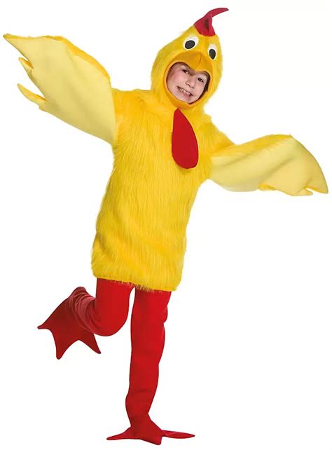 Fluffy Chicken Kids Costume