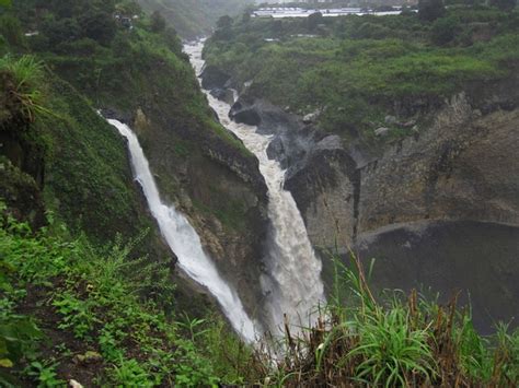 Thundering Jungle Waterfall San Rafael Falls Ecuador - Photorator