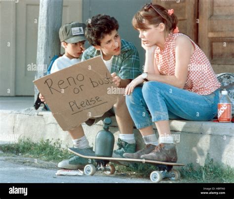 THE WIZARD, from left, Luke Edwards, Fred Savage, Jenny Lewis, 1989 ...