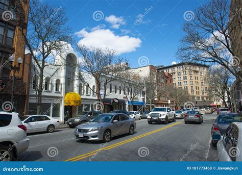 Historic Commercial Buildings in Lawrence, Massachusetts, USA Editorial ...