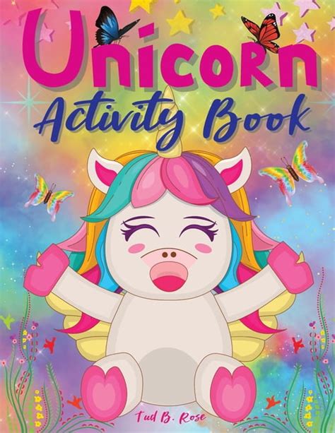 Unicorn Activity Book : Amazing Unicorn Workbook for Kids Ages 4-8/60+ great activities pages ...