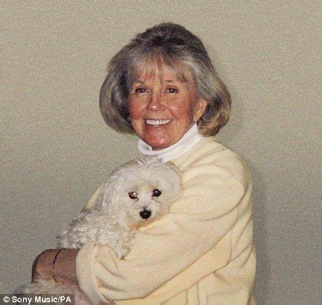 Doris Day, 87, poses with her pet dog Duffy to promote her first studio ...