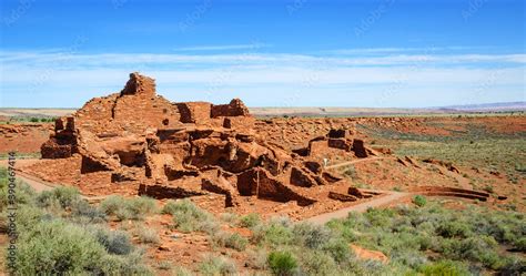 Wupatki National Monument Stock Photo | Adobe Stock