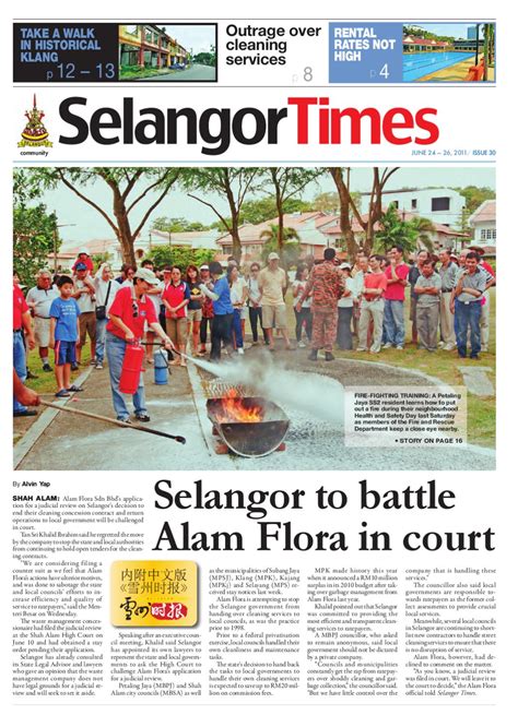 Selangor Times June24, 2011 by Malaysia Newspapers - Issuu