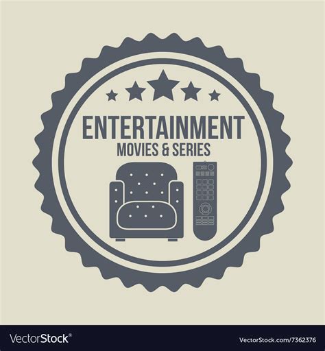 Entertainment concept design Royalty Free Vector Image