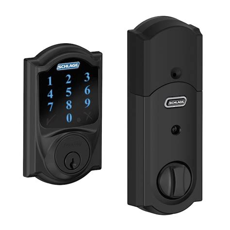 Schlage S CAMELOT CONNECT DB-MB in the Electronic Door Locks department ...