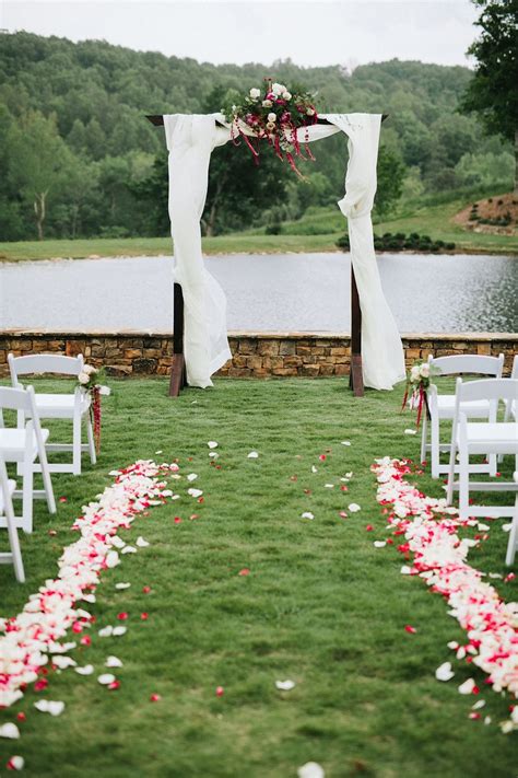 Flower Petal Aisle | Ceremony decorations, Flower petal aisle, Wedding ...