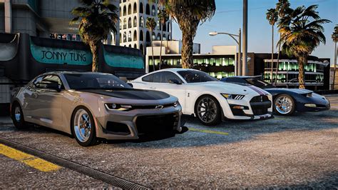 (PC) GTA FiveM RP: Muscle Car Meet w/The Boys! Mustangs/Chargers ...