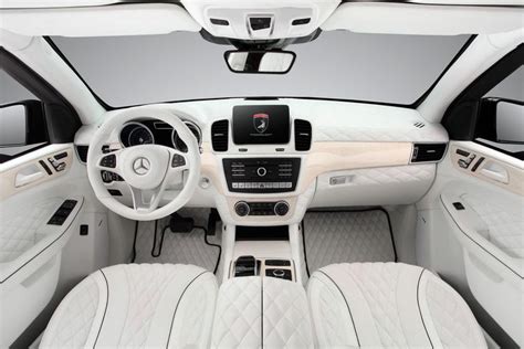 TopCar Shows Off All-White Interior For Armoured Mercedes GLE Guard | Carscoops | White car ...