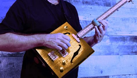 Popular Chord Progressions on the 3 & 4-String Cigar Box Guitar - Kalymi Music