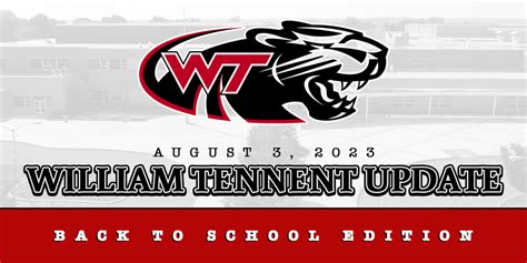 William Tennent Update: Back to School Edition | William Tennent High School