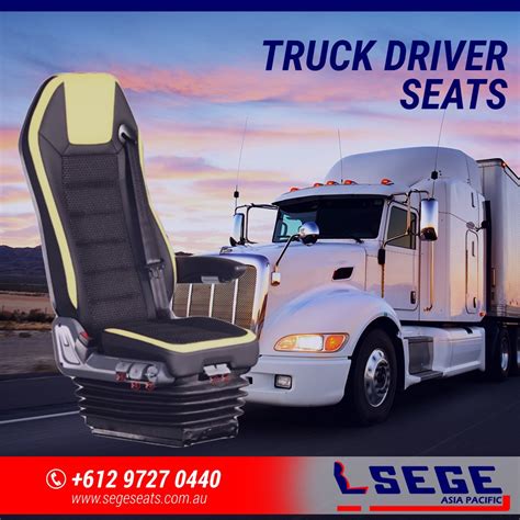 Truck Driver Seats | Supplier, Affordable, Custom Made | Sege Seats