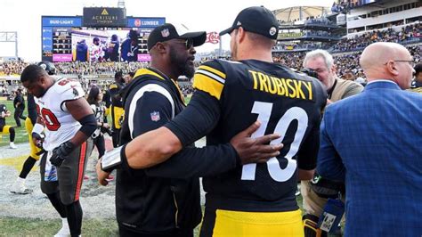 Steelers QB Mitch Trubisky Had 'Heated Exchange' With WR