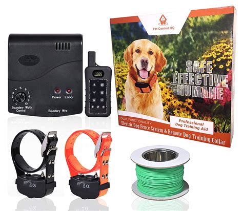 Pet Control HQ Wireless Combo Electric Dog Fence System