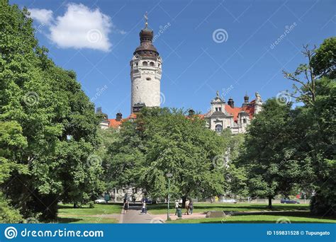 Leipzig City Hall editorial stock photo. Image of government - 159831528