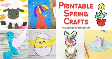 Discover Fun & Easy Printable Spring Crafts for Kids