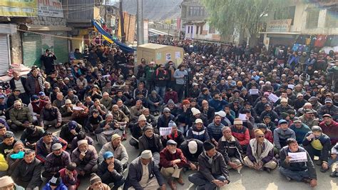 Protests in Leh, Kargil for Statehood as Ladakh completes 3 years as U.T. - The Hindu