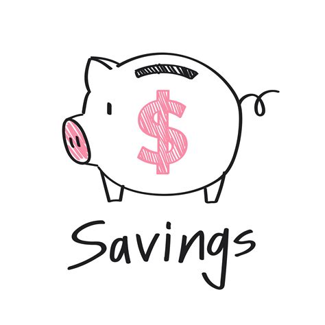 Piggy bank with a dollar sign illustration - Download Free Vectors ...