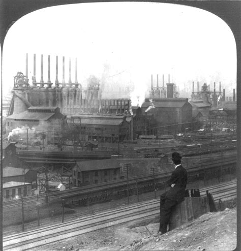 Historic Pittsburgh, Pennsylvania - Homestead Steel Works (circa 1907) (Library of Congress) | I ...