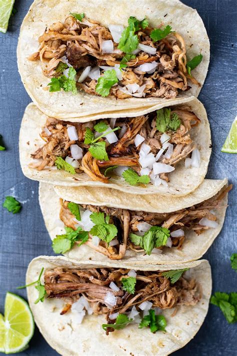 Pork Carnitas Tacos Recipe - Kitchen Swagger