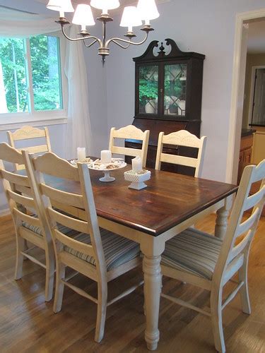 The Old White Cottage: Dining Room Table