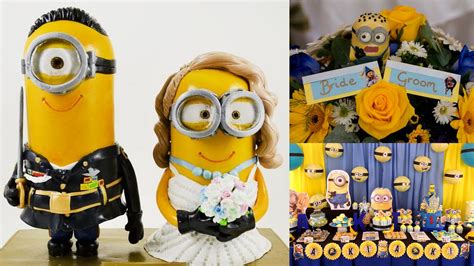 Minions Theme Wedding Inspirations and Ideas