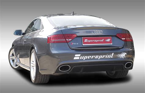 Supersprint Exhaust for AUDI RS5 Coupè 4.2i V8 (450 Hp) 2010 -> 2015