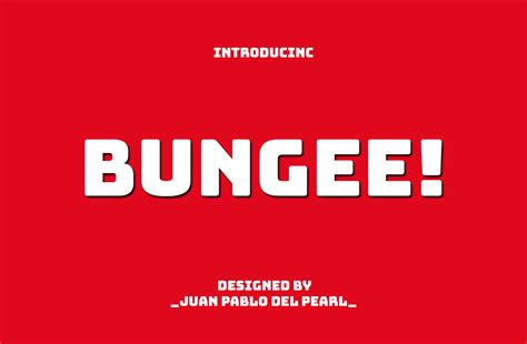 Bungee Font - Fonts Hut